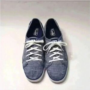 Keds Women's Brushed Denim Chambray Canvas Casual Sneakers
